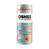 Oshee Vitamin Boost Zero Napój gazowany smak brzoskwinia-cytryna 250 ml