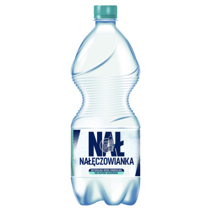 Nałęczowianka Naturalna woda mineralna delikatnie gazowana 1 l