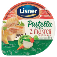 Lisner Pastella Pasta z makreli wędzonej z warzywami 80 g