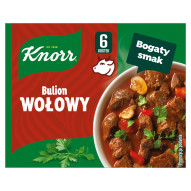 Knorr Bulion wołowy 60 g (6 x 10 g)