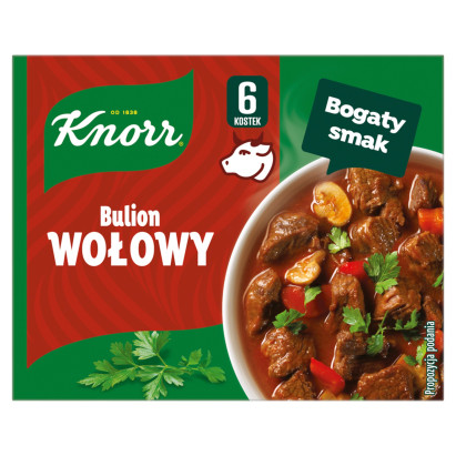 Knorr Bulion wołowy 60 g (6 x 10 g)