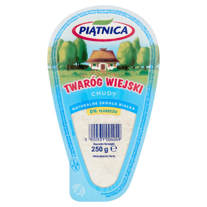 Piątnica Twaróg wiejski chudy 250 g