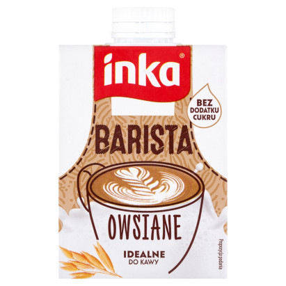 Inka Barista Napój owsiany z wapniem i witaminami 500 ml