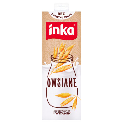 Inka Napój owsiany z wapniem i witaminami 1 l