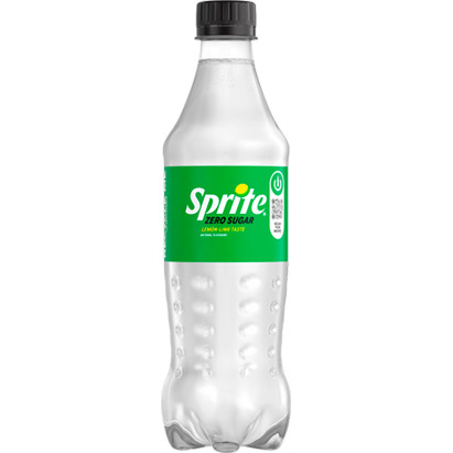 Sprite Zero Sugar Napój gazowany o smaku cytrynowo-limonkowym 500 ml