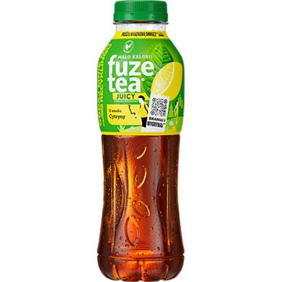 Fuze Tea Juicy Napój niegazowany o smaku cytryny 500 ml