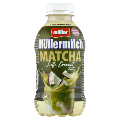 Müller Müllermilch Napój mleczny o smaku matcha-kokos 400 g