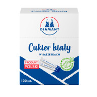 Diamant Cukier biały w saszetkach 500 g (100 sztuk)