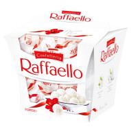 Raffaello Chrupiący wafelek z kokosem i całym migdałem w środku 150 g