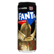 Fanta Napój gazowany o smaku jabłkowo-wiśniowym 330 ml