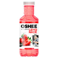 Oshee Vitamin Lemonade Napój niegazowany o smaku truskawkowym 555 ml