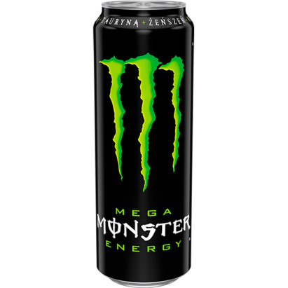 Monster Mega Energy Gazowany napój energetyzujący 558 ml