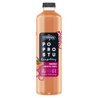 Tymbark Po prostu Napój kompotowy rabarbar porzeczka jabłko 1,25 l