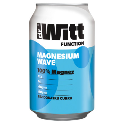 Dr Witt Function Magnesium Wave Gazowany napój wieloowocowy o smaku ananasa i cytryny 330 ml