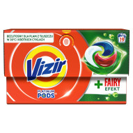 Vizir + Fairy Effect PODS Kapsułki Do Prania,, 19 Prań