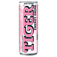 Tiger Zero Sugar Gazowany napój energetyzujący o smaku Wild Strawberry 250 ml