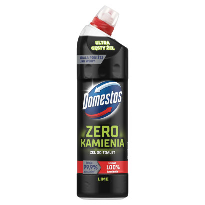 Domestos Zero Kamienia Lime Żel do toalet 750 ml