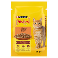Friskies Karma dla dorosłych kotów w sosie z kurczakiem 85 g