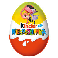 Kinder Niespodzianka Pusta figurka z mlecznej czekolady z niespodzianką 20 g