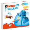 Kinder Chocolate Batonik z mlecznej czekolady z nadzieniem mlecznym 50 g (4 sztuki)