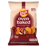 Lay's Oven Baked Pieczone formowane chipsy ziemniaczane o smaku grillowanych warzyw 110 g