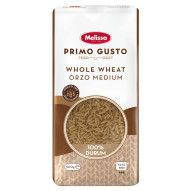 Melissa Primo Gusto Makaron z mąki pełnoziarnistej orzo medium 500 g