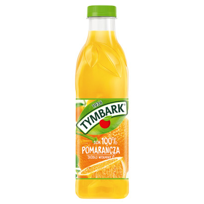 Tymbark Sok 100 % pomarańcza 1 l