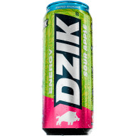 Dzik Energy Napój energetyzujący o smaku kwaśnego jabłka bez cukru 500 ml