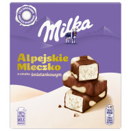 Milka Alpejskie Mleczko pianki o smaku śmietankowym - 330 g