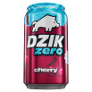 Dzik Zero Gazowany napój o smaku wiśniowym bez cukru 330 ml