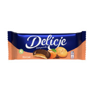 Delicje Szampańskie biszkopty z galaretką morelową - 147 g