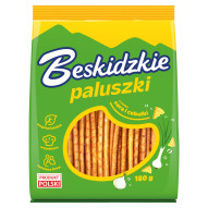 Beskidzkie Paluszki o smaku sera i cebulki 180 g