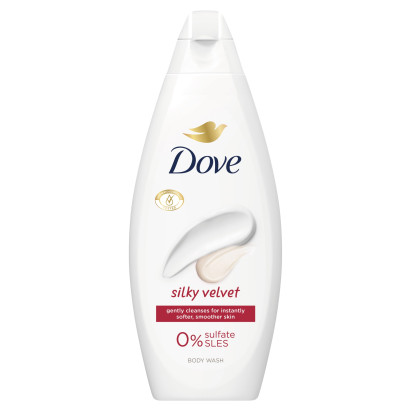 Dove Silky Velvet Żel pod prysznic 250 ml