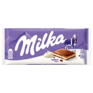 Milka Czekolada mleczna z nadzieniem jogurtowym 100 g