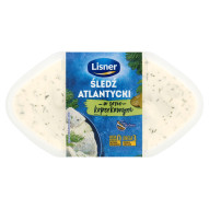 Lisner Śledź atlantycki w sosie koperkowym 280 g