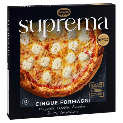 Dr. Oetker Suprema Cinque Formaggi Pizza 424 g
