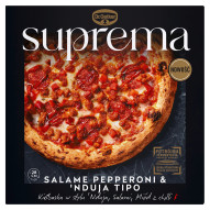Dr. Oetker Suprema Salame Pepperoni & "Nduja Tipo Pizza 454 g