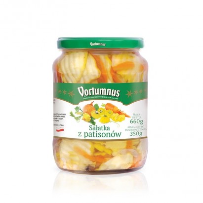 Vortumnus sałatka z patisonów 0,72l