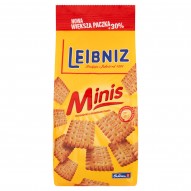 Leibniz Minis Herbatniki z dodatkiem masła 130 g
