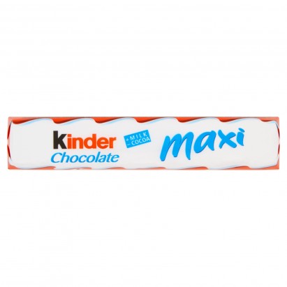 Kinder Chocolate Maxi Batonik z mlecznej czekolady z nadzieniem mlecznym 21 g