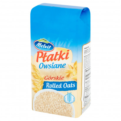 Melvit Płatki owsiane górskie 500 g