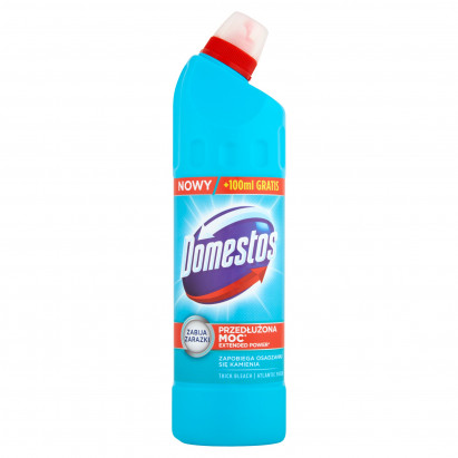 Domestos Przedłużona Moc Atlantic Fresh Płyn czyszcząco-dezynfekujący 750 ml