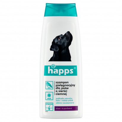 Happs Szampon pielęgnacyjny dla psów o sierści ciemnej 200 ml