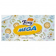 Foxy Mega Ultra miękkie chusteczki 2 warstwy 200 sztuk