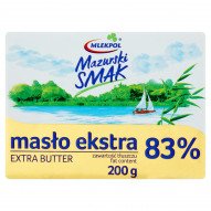 Mlekpol Mazurski Smak Masło ekstra 200 g