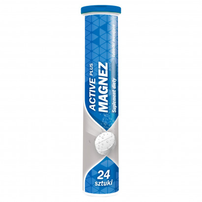 Active Plus Suplement diety magnez 96 g (24 sztuki)