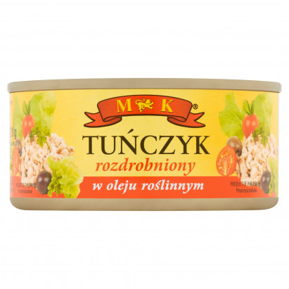 MK Tuńczyk rozdrobniony w oleju roślinnym 170 g