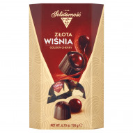 Solidarność Złota Wiśnia w likierze Czekoladki 190 g