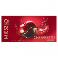 Mieszko Cherrissimo Classic Praliny z wiśnią w alkoholu 104 g