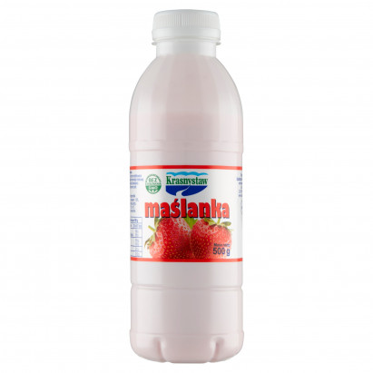 Krasnystaw Maślanka truskawkowa 500 g